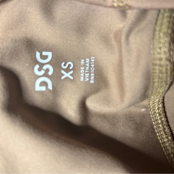 DSG NWOT Women's Tan Wide-Leg Pants with side cutouts - Picture 3 of 3